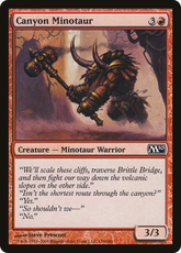Minotauro do Desfiladeiro / Canyon Minotaur - Magic: The Gathering - MoxLand